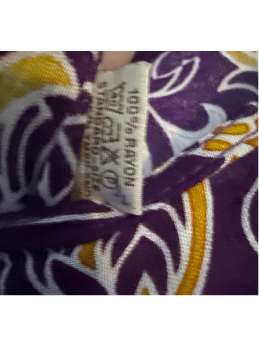 Women's Kathmandu Jumper Purple Yellow Floral - Picture 7 of 7